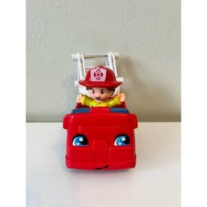 Fisher-Price Little People Fire Engine and Fire Fighter Female Figure